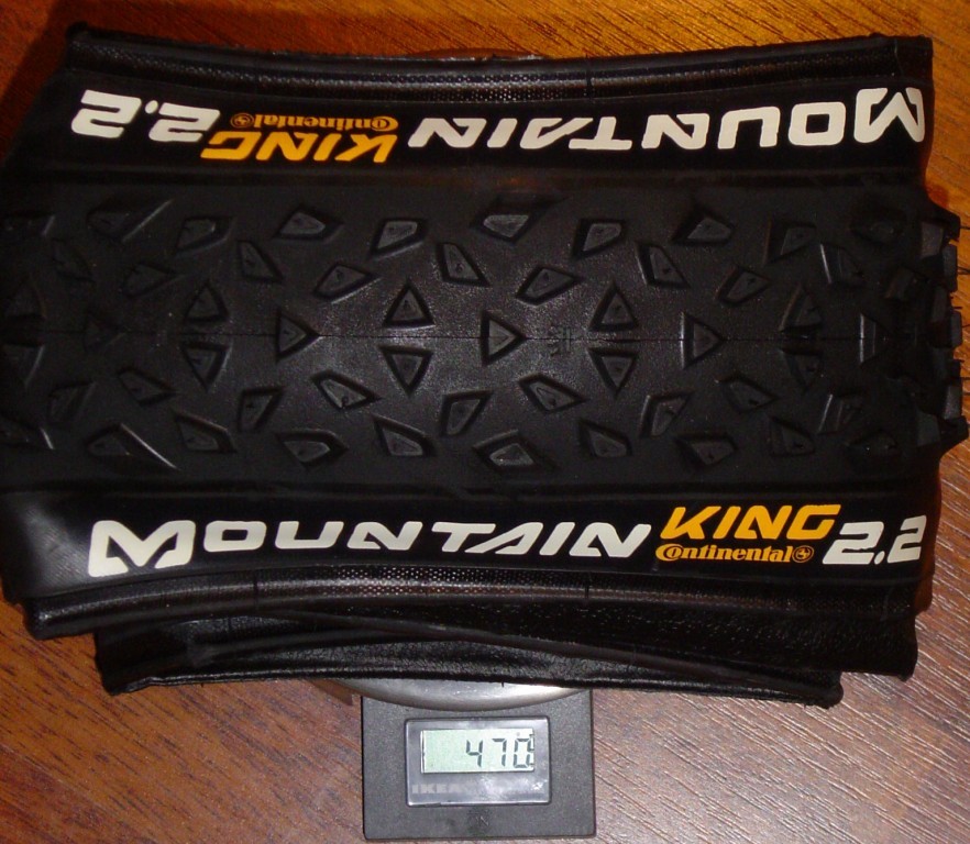 Continental Mountain king supersonic 2.2 2008 : 470gr