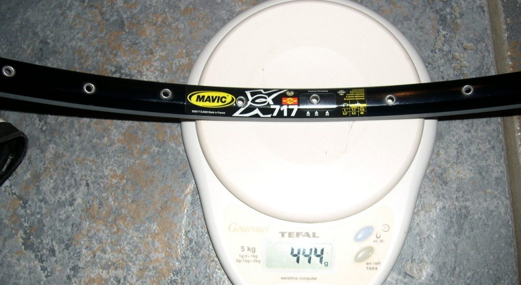 Mavic XC 717 Céramique 2005 : 444gr