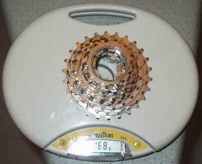 Campagnolo Record titane 2003 : 168gr