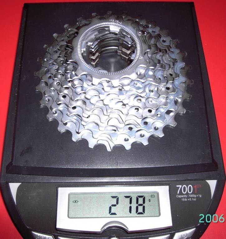 Campagnolo Chorus 2005 : 278gr