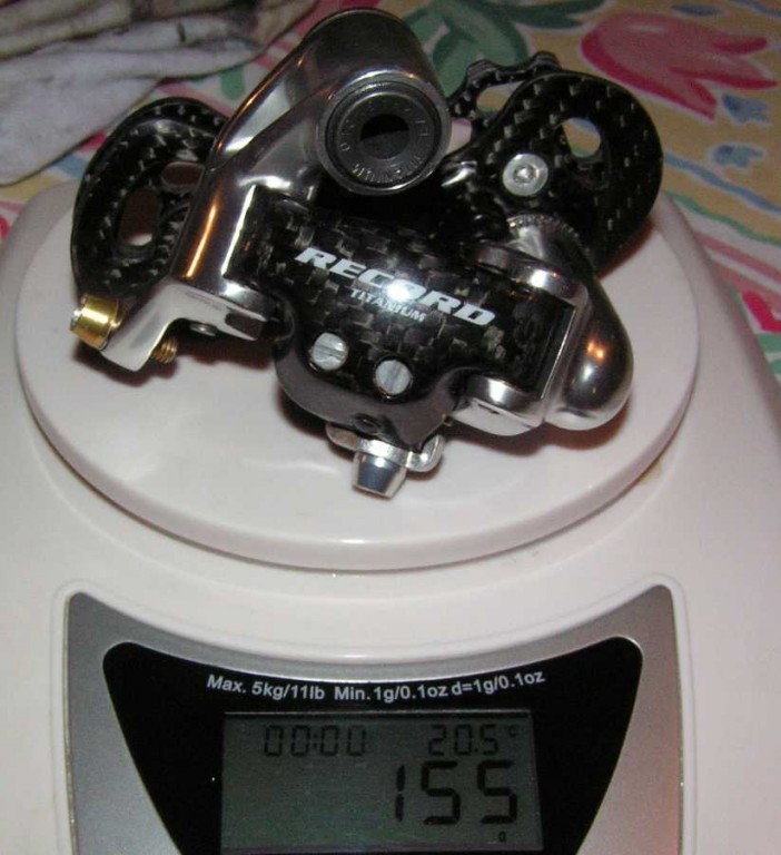 Campagnolo Record 2007 : 155gr