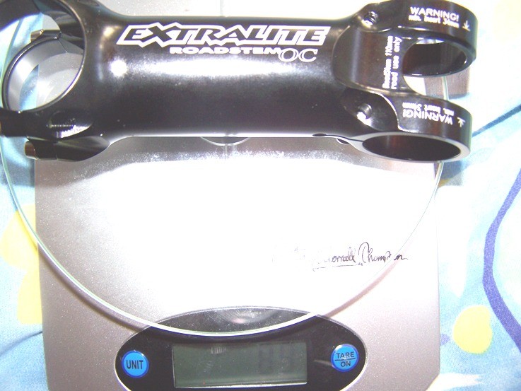 Extralite Roadstem OC 2007 : 89gr