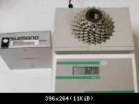 Shimano Sora HG50 2001 : 323gr