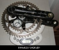 Campagnolo Record Ultra Torque 2007 : 703gr