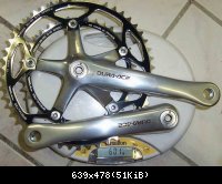 Shimano Dura Ace 7700 2003 : 601gr