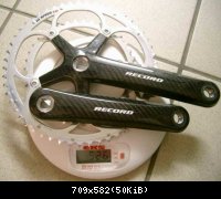 Campagnolo Record carbone 2003 : 526gr