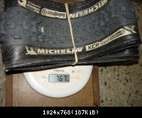 Michelin XCR MUD 2005 : 767gr