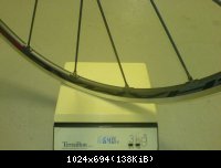 Campagnolo Shamal ultra titanium 2008 : 640gr