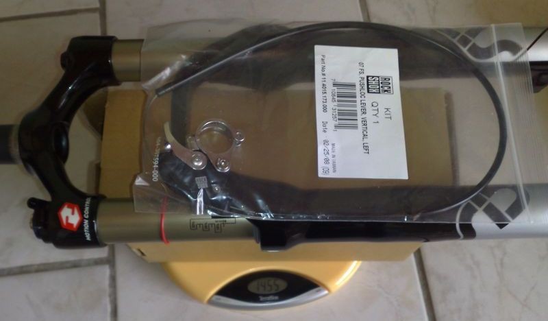 Rock Shox Sid Race 2008 : 1455gr