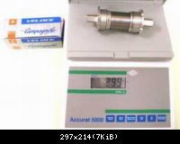 Campagnolo Veloce 2002 : 299gr