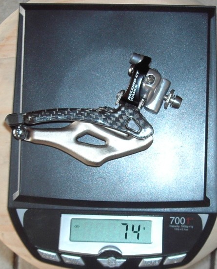 Campagnolo Record Compact 2006 : 74gr