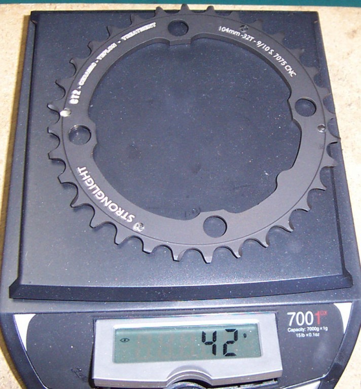 Stronglight CT2 2005 : 42gr