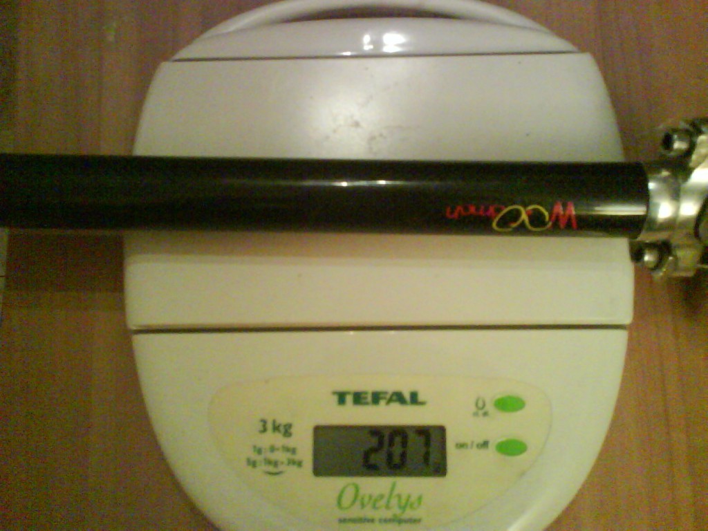 Woodman Carbone 2006 : 207gr