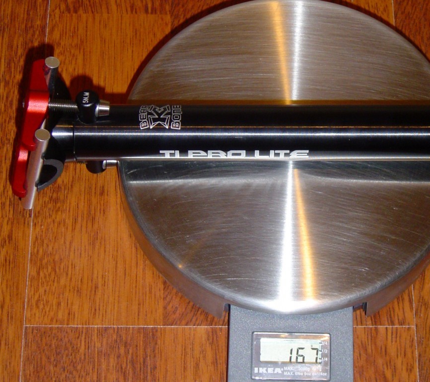 KCNC TI PRO LIGHT 2007 : 167gr