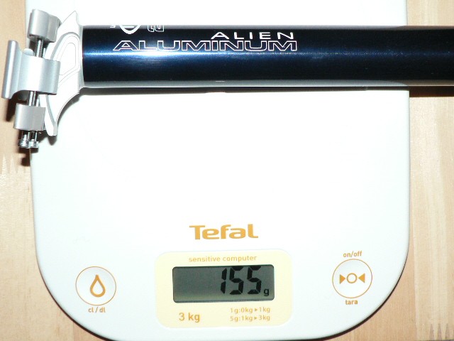 Use ALIEN alu 2006 : 155gr