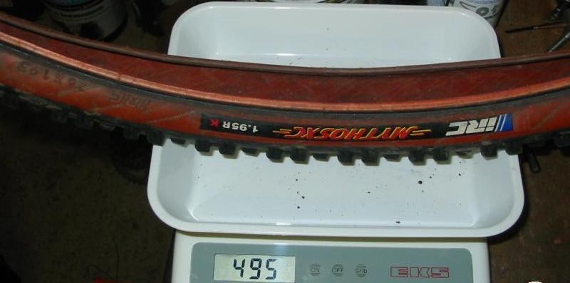 IRC Mythos XC K rear 2000 : 495gr