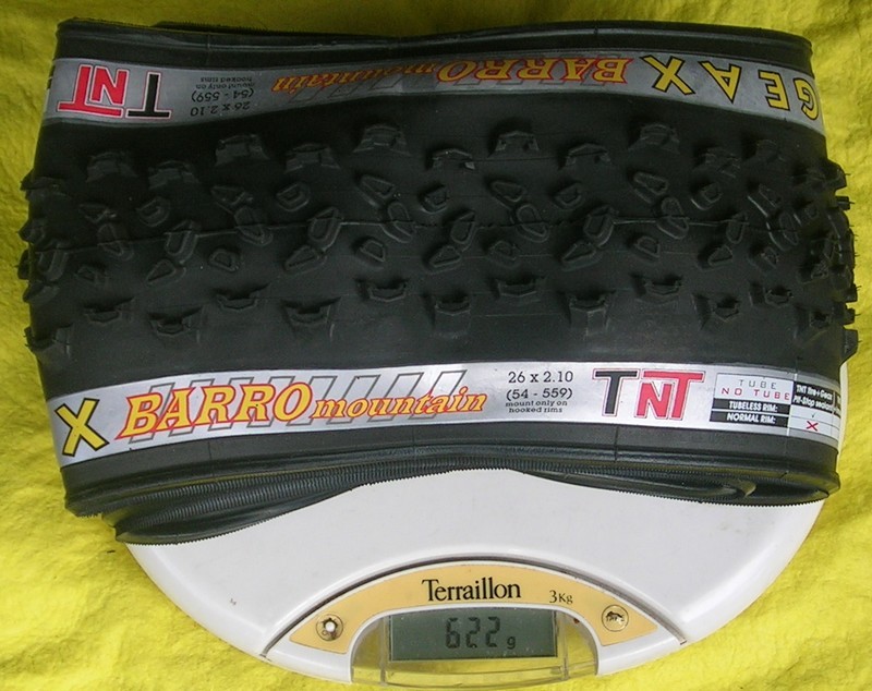 Geax Barro Mountain TNT 2007 : 622gr