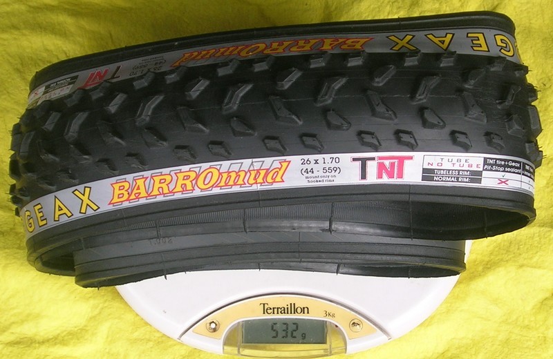 Geax Barro Mud TNT 2007 : 532gr