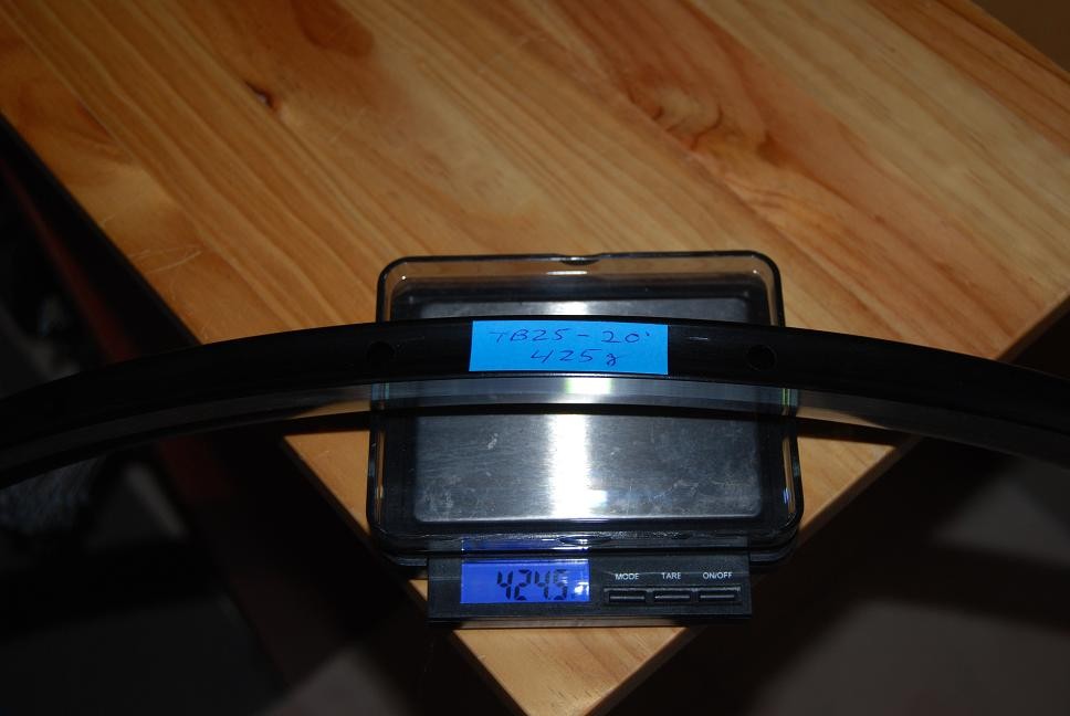 Kinlin TB-25: 425grs