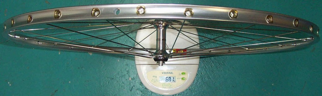 Mavic Argent 10 / Campagnolo Record 2003 : 681gr