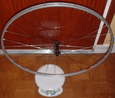 Mavic Argent 7 / American Classic Mi 2005 : 533gr