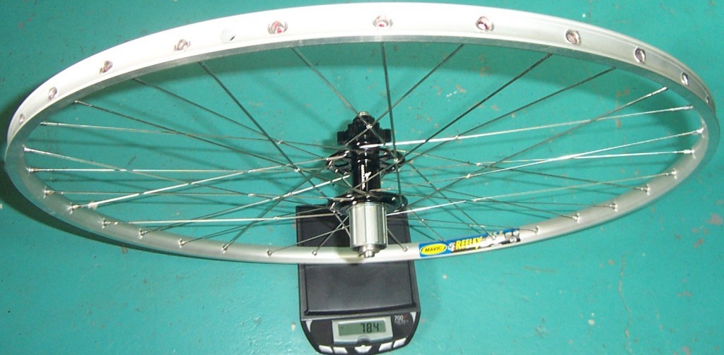 Mavic Reflex / American Classic disc 2005 : 784gr