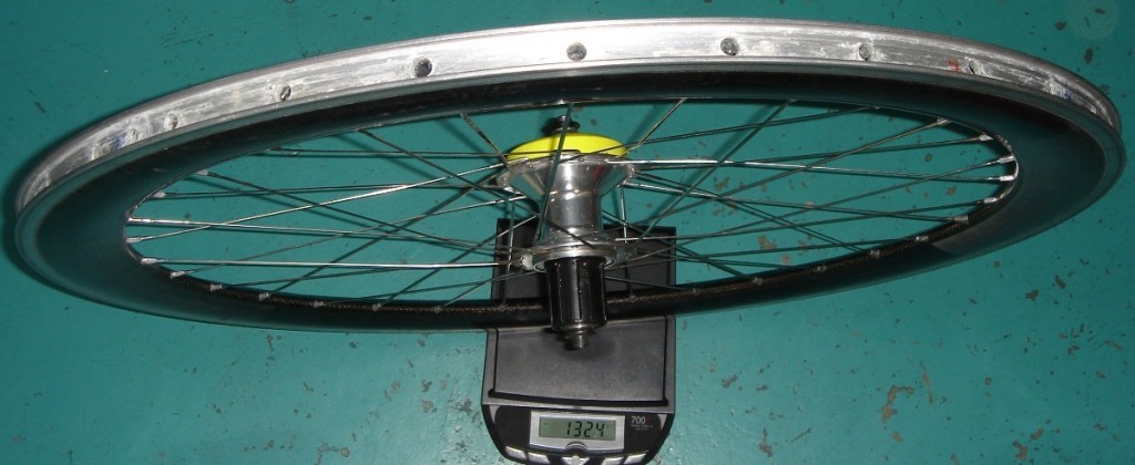 Powertap Pro / Zipp 404 2006 : 1324gr