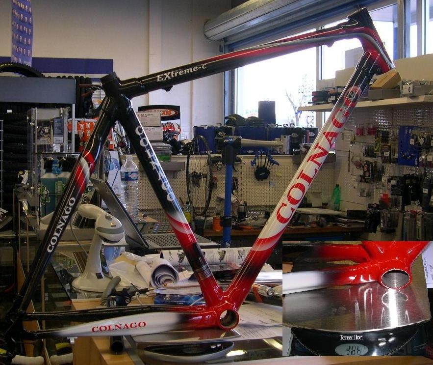 Colnago Extreme C 2007 : 986gr