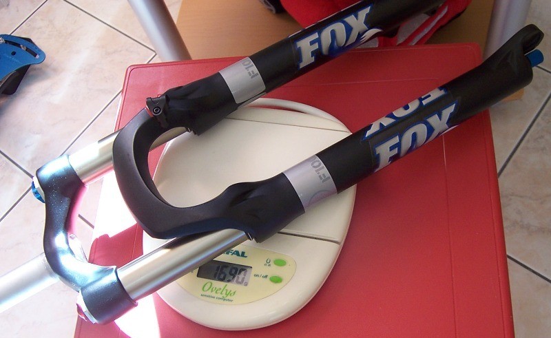 Fox F100 X 2007 : 1690gr