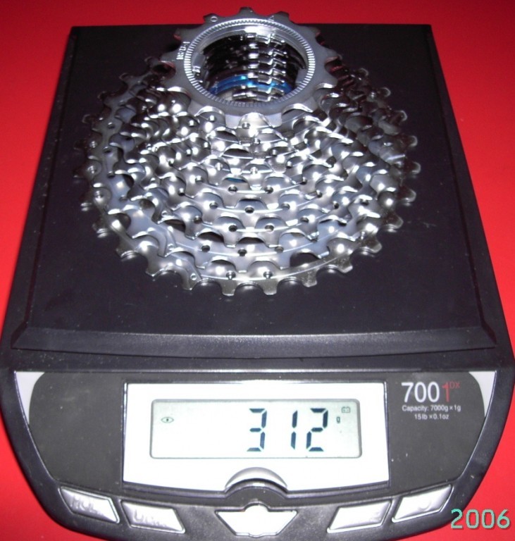 Campagnolo Centaur 2005 : 312gr