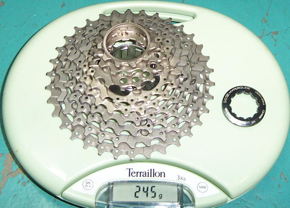 Shimano XTR 2004 : 245gr