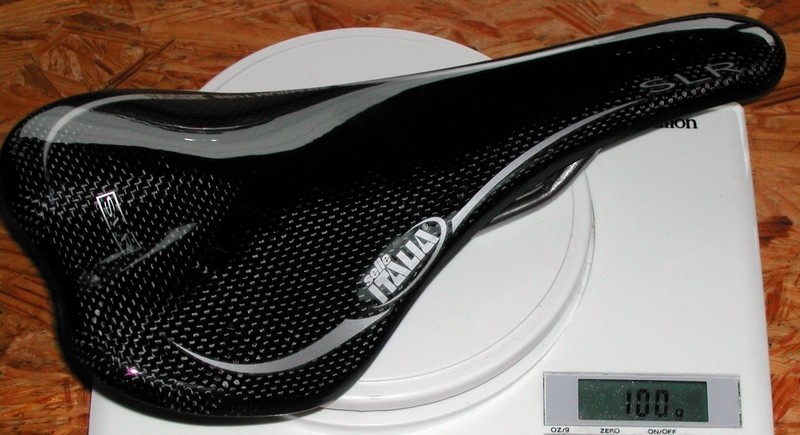 Selle Italia SLR Carbon 2005 : 100gr