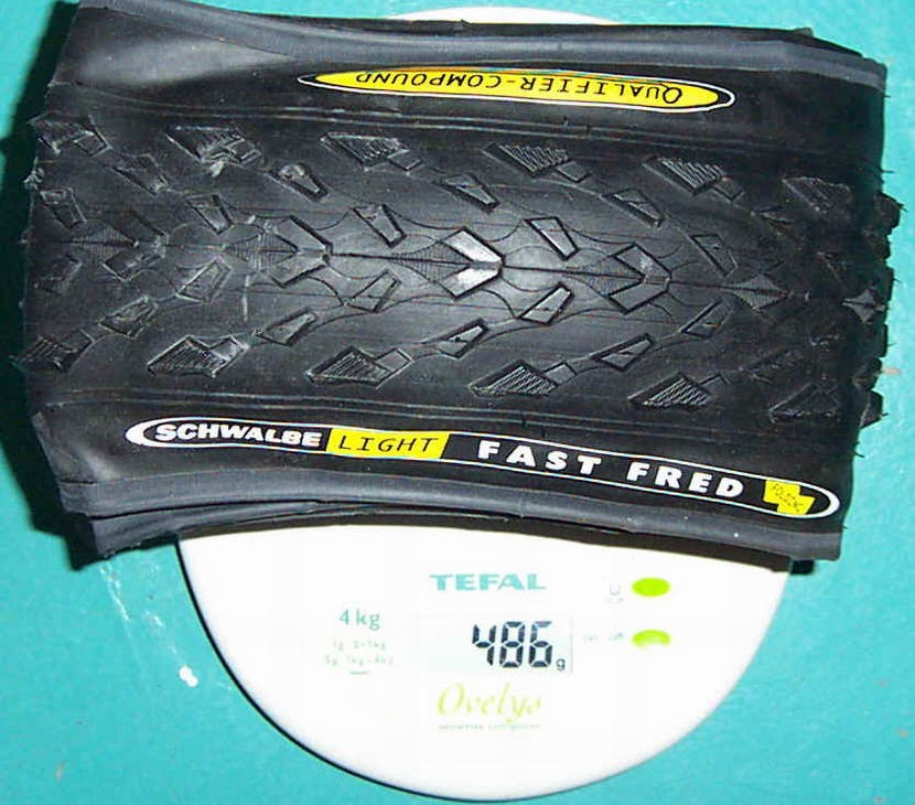 Schwalbe Fast Fred Light 2004 : 486gr