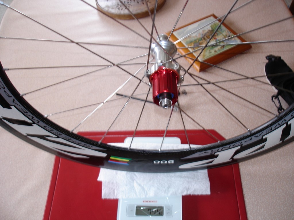 Zipp 808 2008 : 774gr