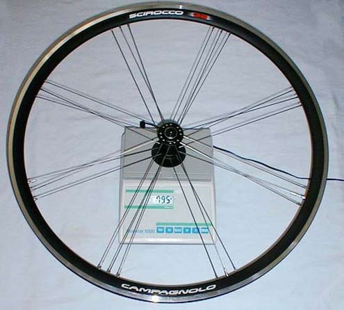 Campagnolo Scirocco 2002 : 795gr