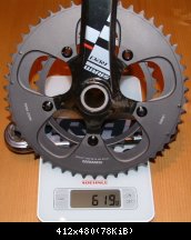 Sram Red 2008 : 619gr