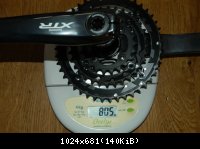 Shimano XTR M960 2005 : 805gr