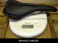 Selle Italia SLR XC Gel Flow 2007 : 178gr