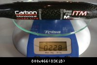 ITM Millenium carbone 2006 : 228gr