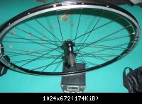 Shimano WH-R500 2005 : 1063gr