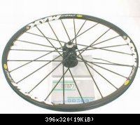 Mavic Crossmax disque 2001 : 823gr